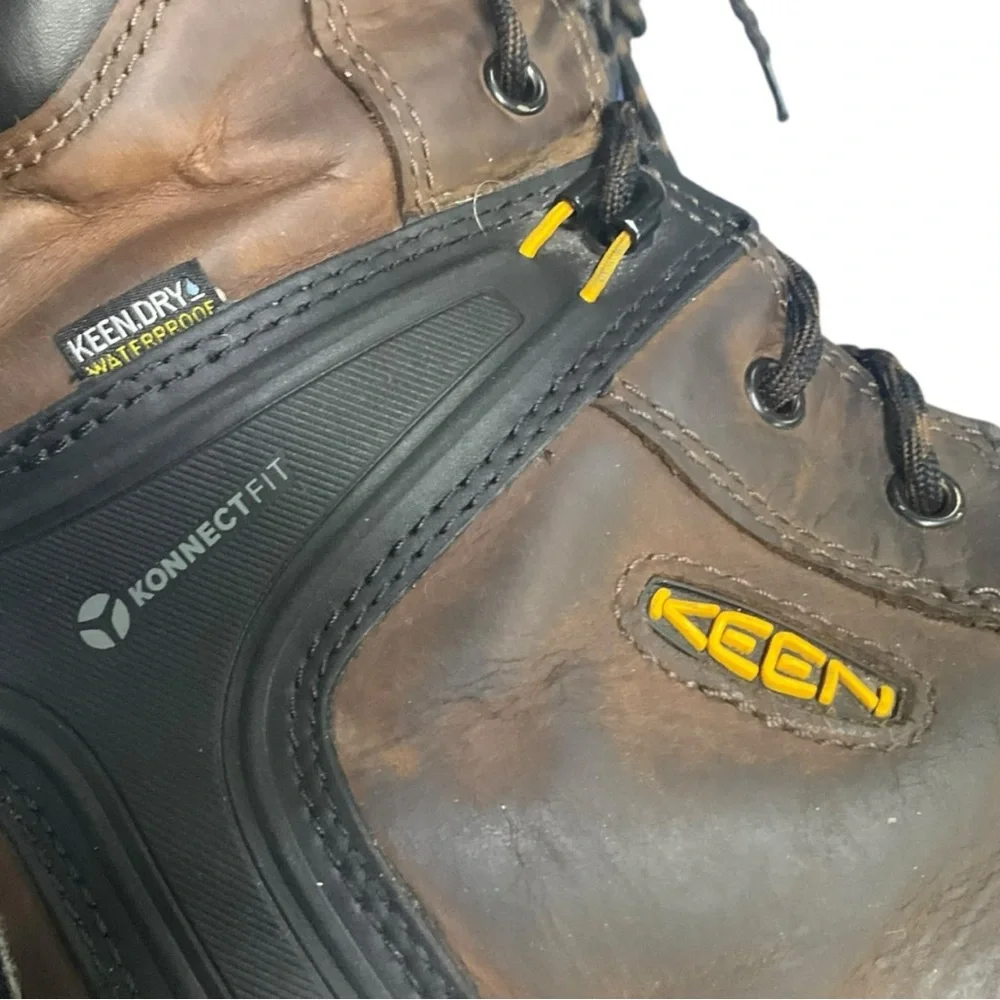 🛠️ KEEN Utility Steel‎ Toe Waterproof Work Boots 👷‍♂️ Size 14D